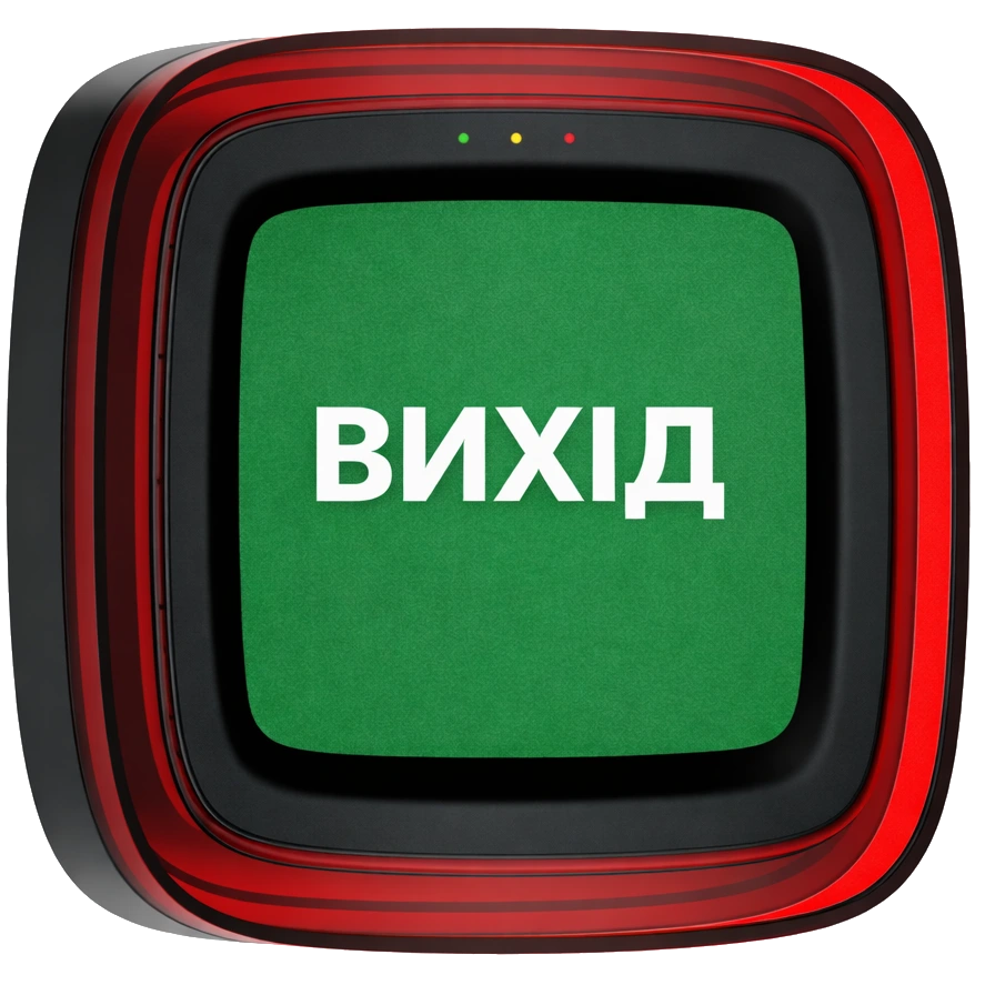 Извещатель Ajax EN54 FireProtect (Sounder/VAD) black пожарный светозвуковой ”ВИХІД”