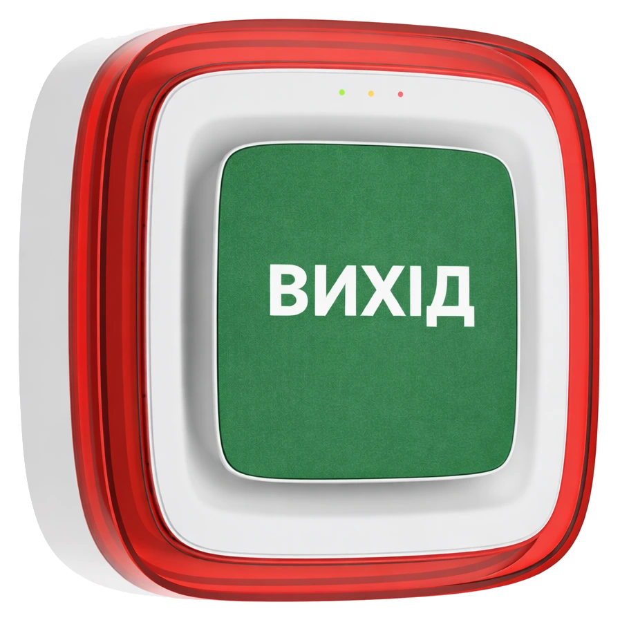 Извещатель Ajax EN54 FireProtect (Sounder/VAD) white пожарный светозвуковой ”ВИХІД”