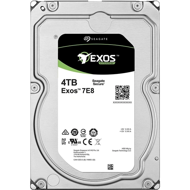 Жесткий диск SATA 4TB 7200RPM 6GB/S 256MB SEAGATE ST4000NM002A