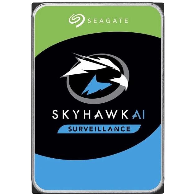 Жорсткий диск Seagate SkyHawk Al HDD 8TB 7200rpm 256MB ST8000VE001 3.5” SATAIII