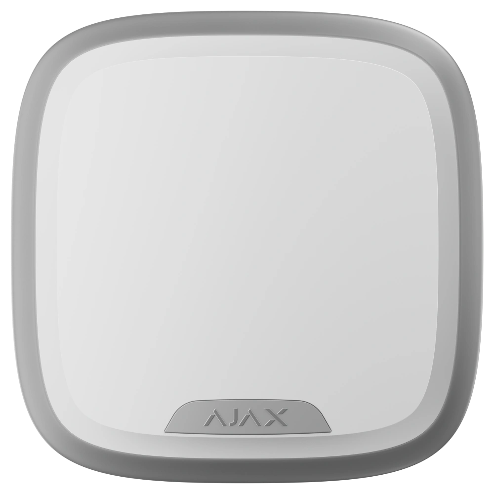 Беспроводная сирена Ajax Superior StreetSiren Plus Jeweller white с защитой от саботажа