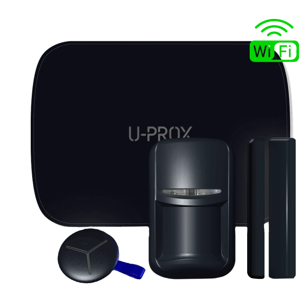 Комплект беспроводной охранной сигнализации U-Prox MP WiFi S Black