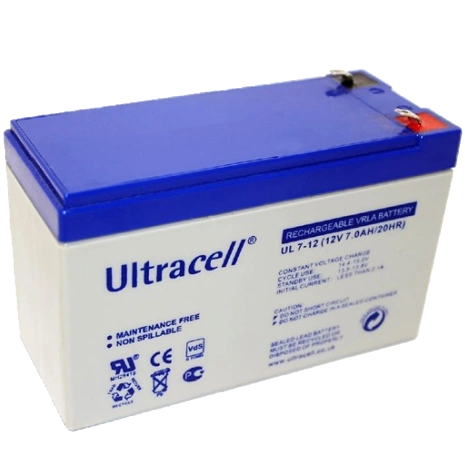 Аккумуляторная батарея Ultracell UL7-12 AGM 12V 7 Ah