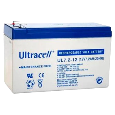 Аккумуляторная батарея Ultracell UL7.2-12 AGM 12V 7,2 Ah