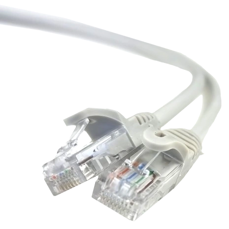 Патч-корд серый 1м EServer UTP CAT5e