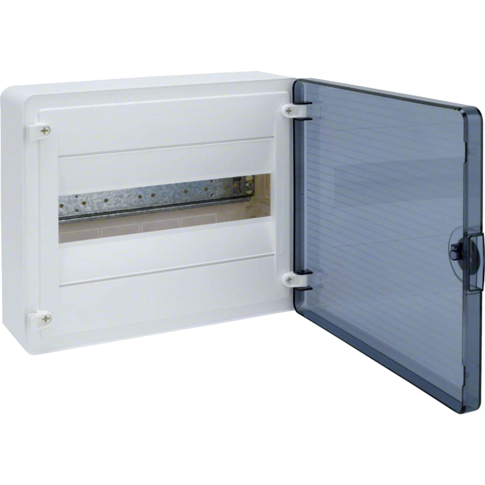 Щит 12 модулей прозрачная дверца (накладная установка) Hager GOLF VS112TD