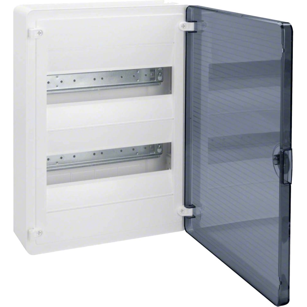 Щит 24 модуля прозрачная дверца (накладная установка) Hager GOLF VS212TD