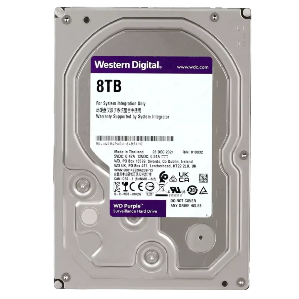 Жесткий диск Western Digital WD Purple Surveillance WD83PURU