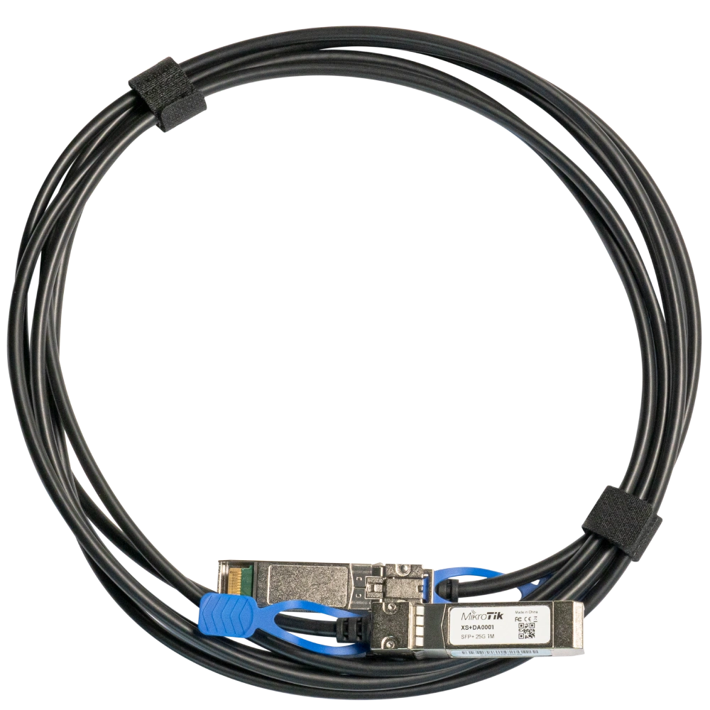 DAC кабель MikroTik SFP28 1m direct attach cable (XS+DA0001)