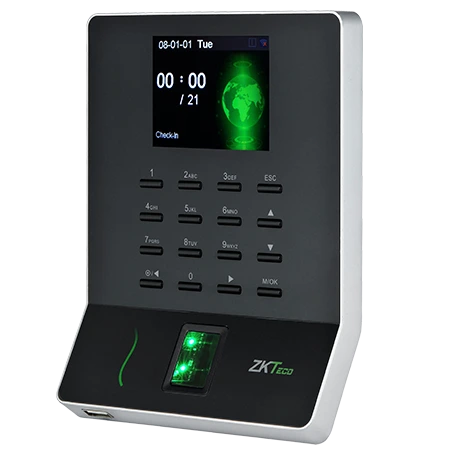 ZKTeco WL20 Чорний біометричний термінал з читачем відбитків пальців з Wi-Fi