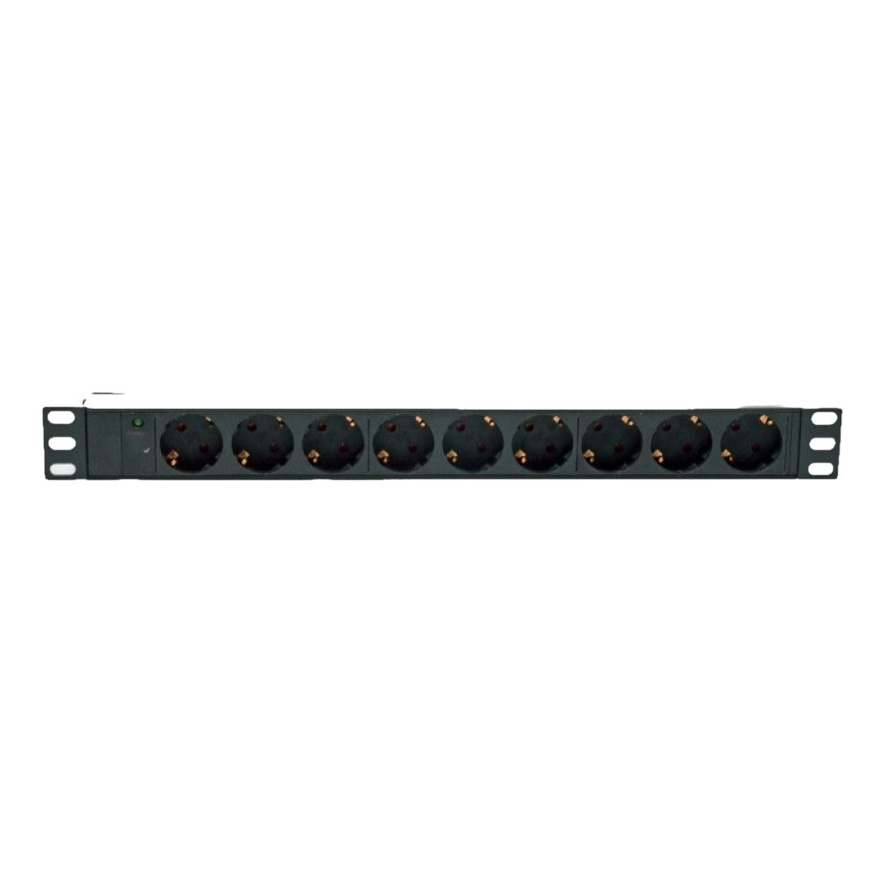 Удлинитель сетевой (фильтр) Kingda KD-GER(16)N1009WKPB19A-C14 9 розеток 19&rdquo; - Фото 3