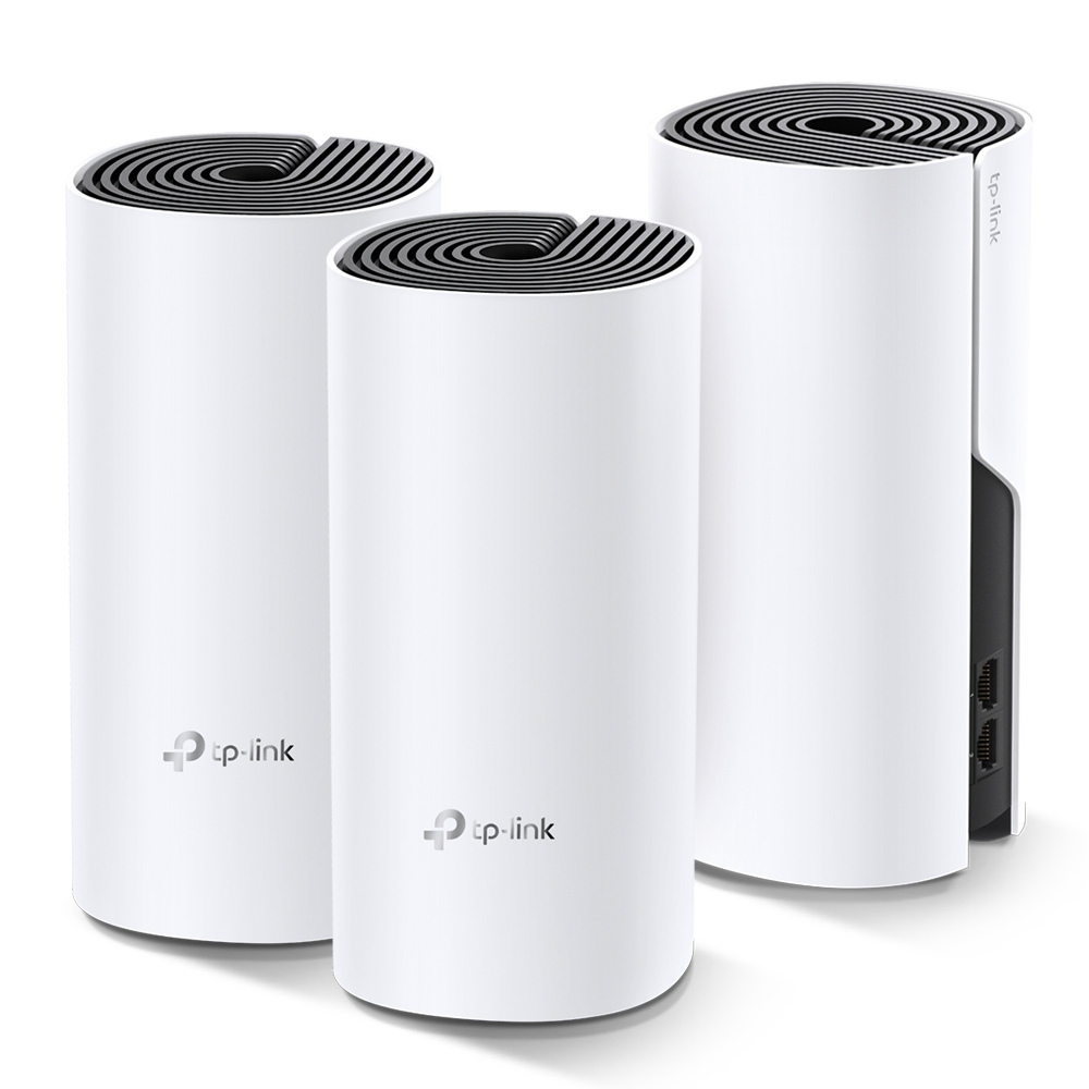 Домашняя Mesh Wi-Fi система TP-LINK DECO M4 3PK AC1200 2xGE LAN/WAN MU-MIMO (DECO-M4-3-PACK)