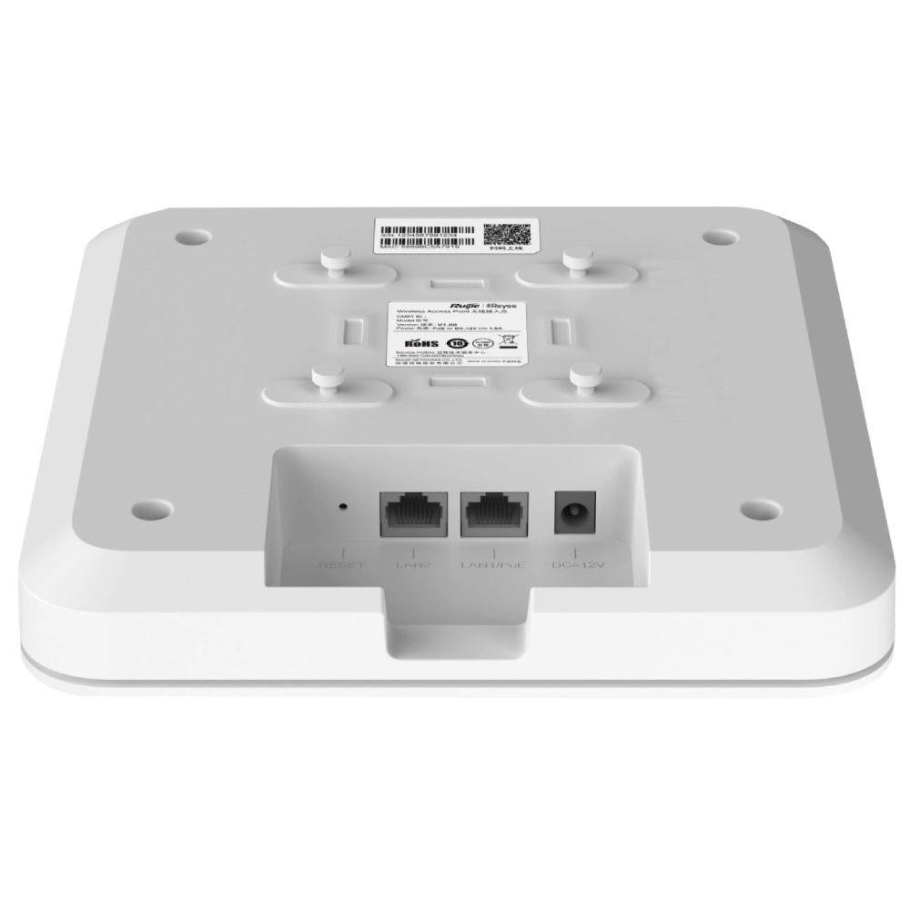 Внутренняя двухдиапазонная Wi-Fi 6 точка доступа серии Ruijie Reyee RG-RAP2260(G) - Фото 5