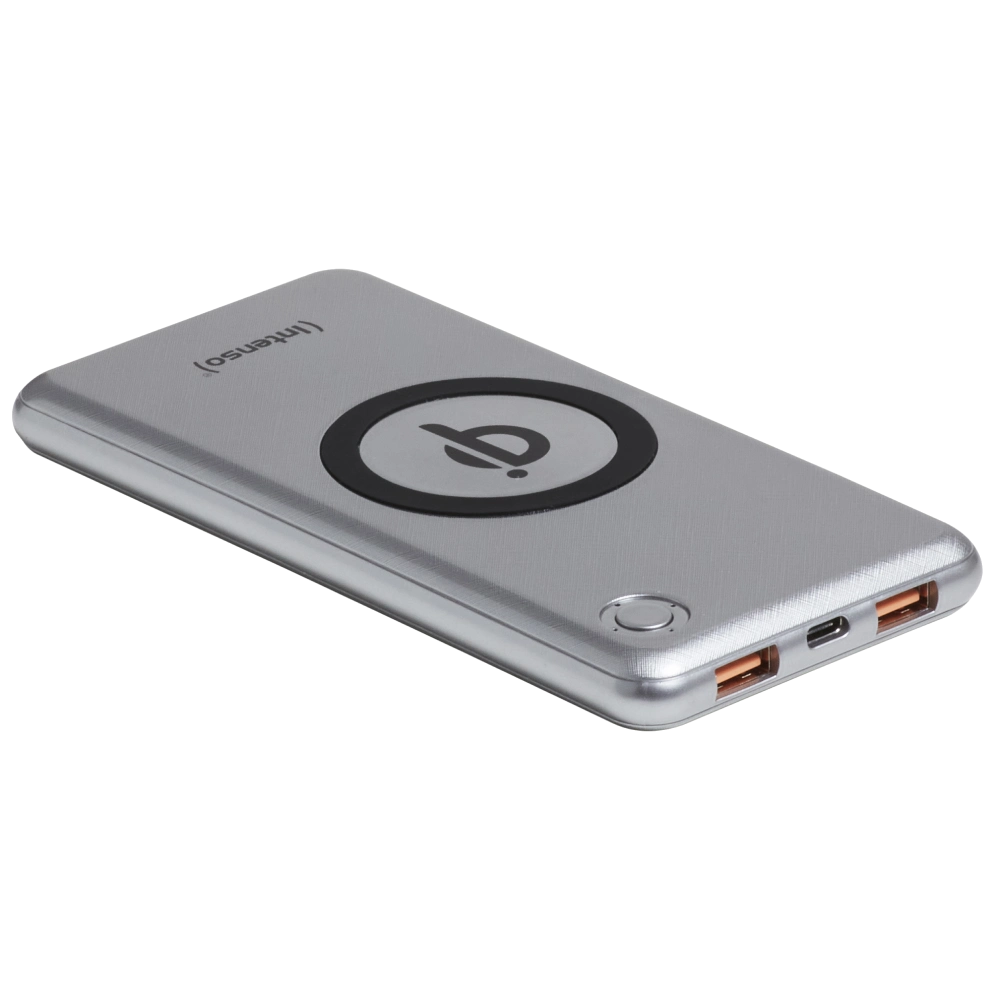 Повербанк INTENSO QC&WR WPD10000 (silver) - Фото 4