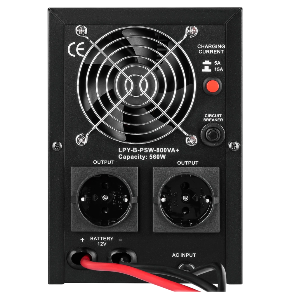 Источник бесперебойного питания LOGICPOWER LPY-B-PSW-800VA+ - Фото 2