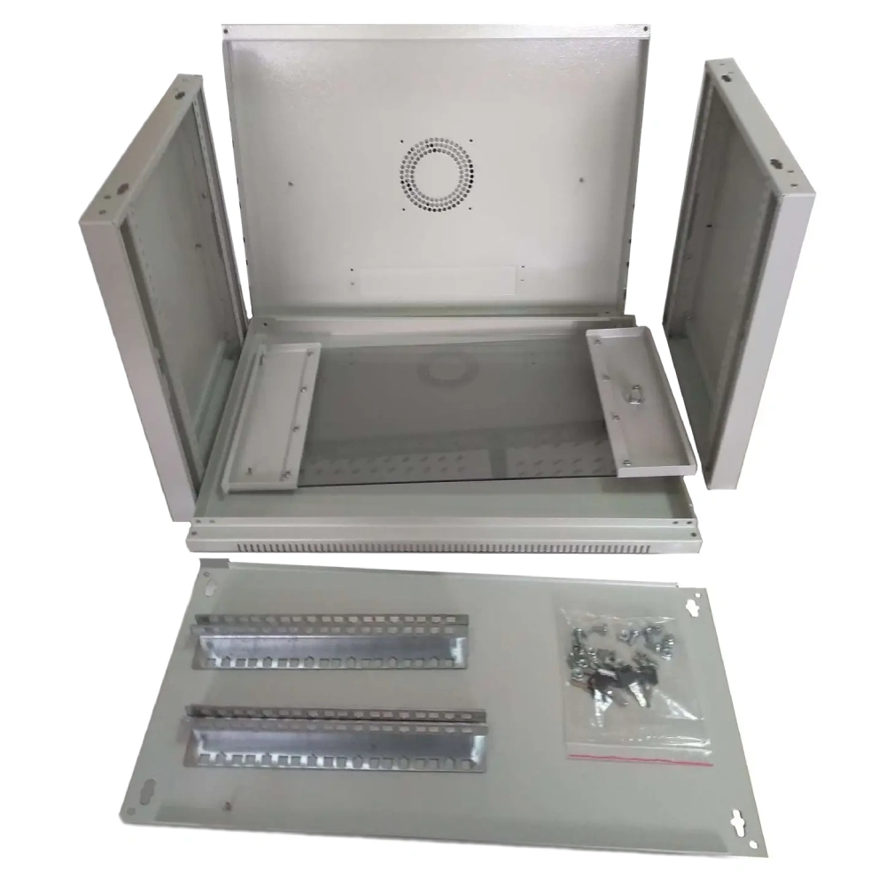 Шкаф 6U 600x350 мм Hypernet настенный розборной WMNC-35-6U-FLAT - Фото 4