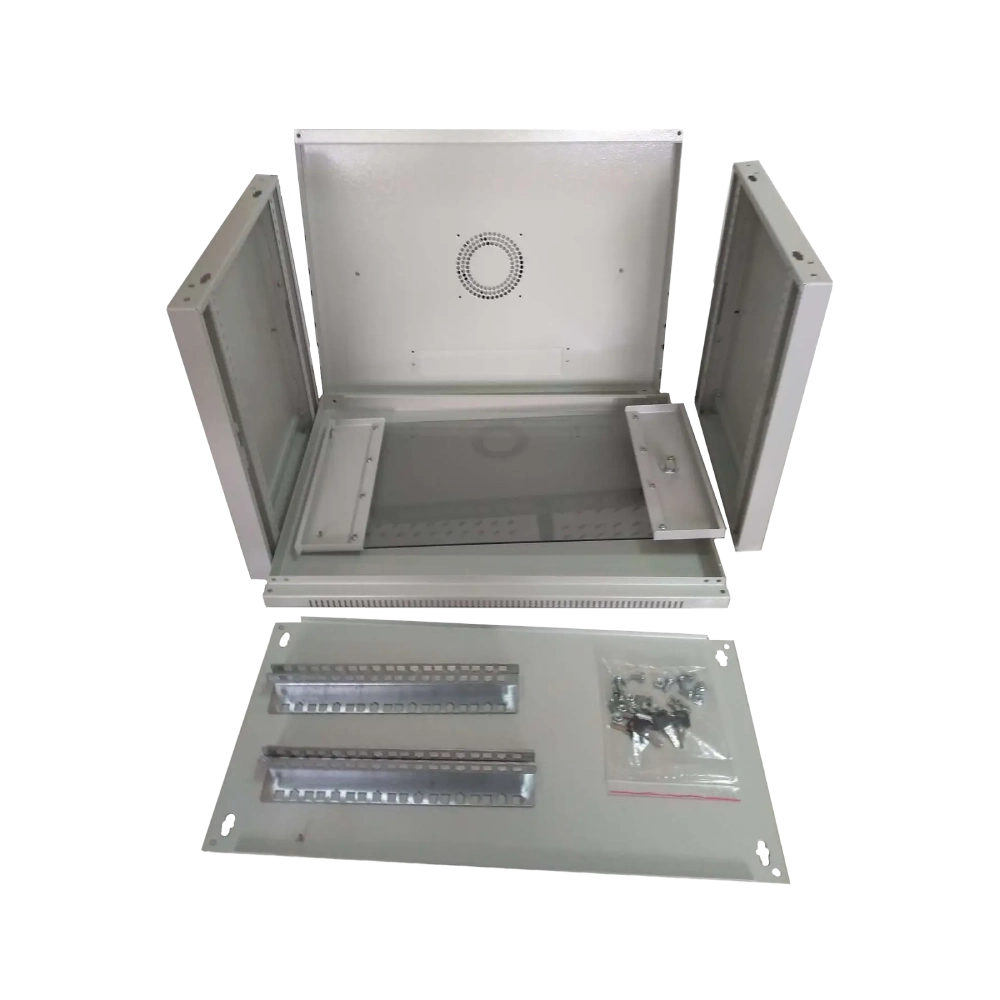 Шкаф настенный розборной 9U 600x600х507 мм Hypernet WMNC66-9U-FLAT - Фото 4