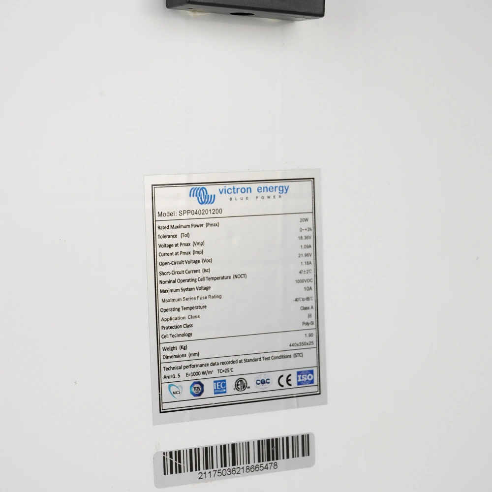 PV модуль Victron Energy Victron Energy 20W-12V 4a, 20Wp, Poly - Фото 5