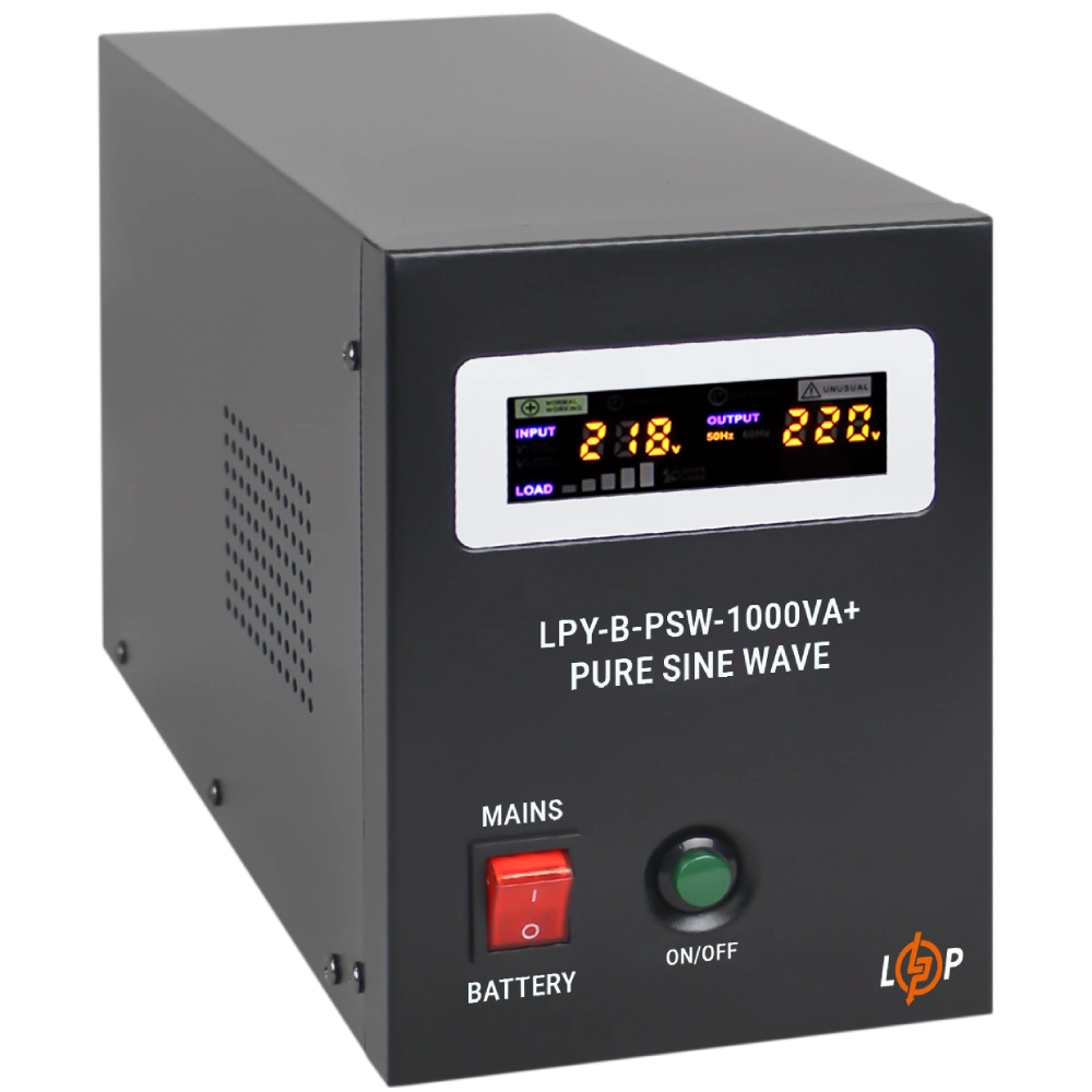 Источник бесперебойного питания LOGICPOWER LPY-B-PSW-1000VA+ - Фото 3
