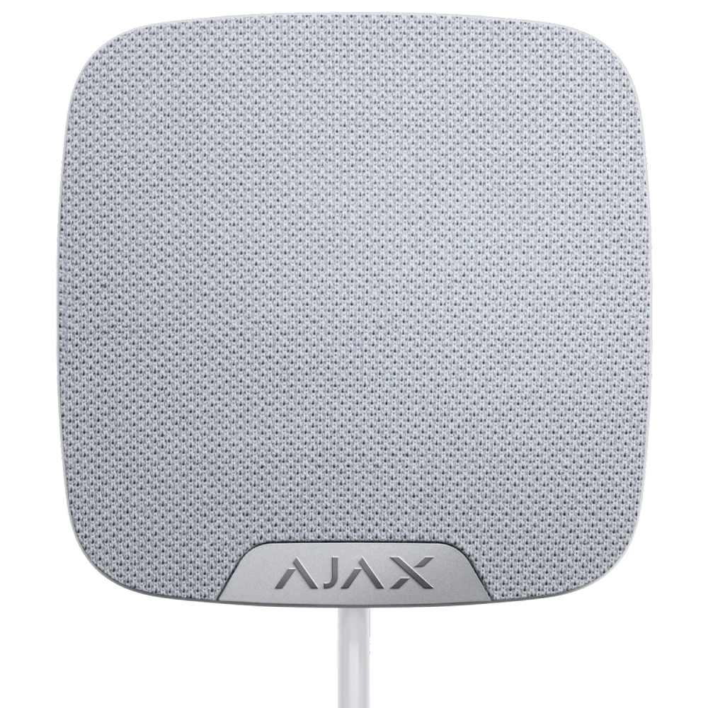 Проводная сирена для помещений Ajax HomeSiren Fibra (White)