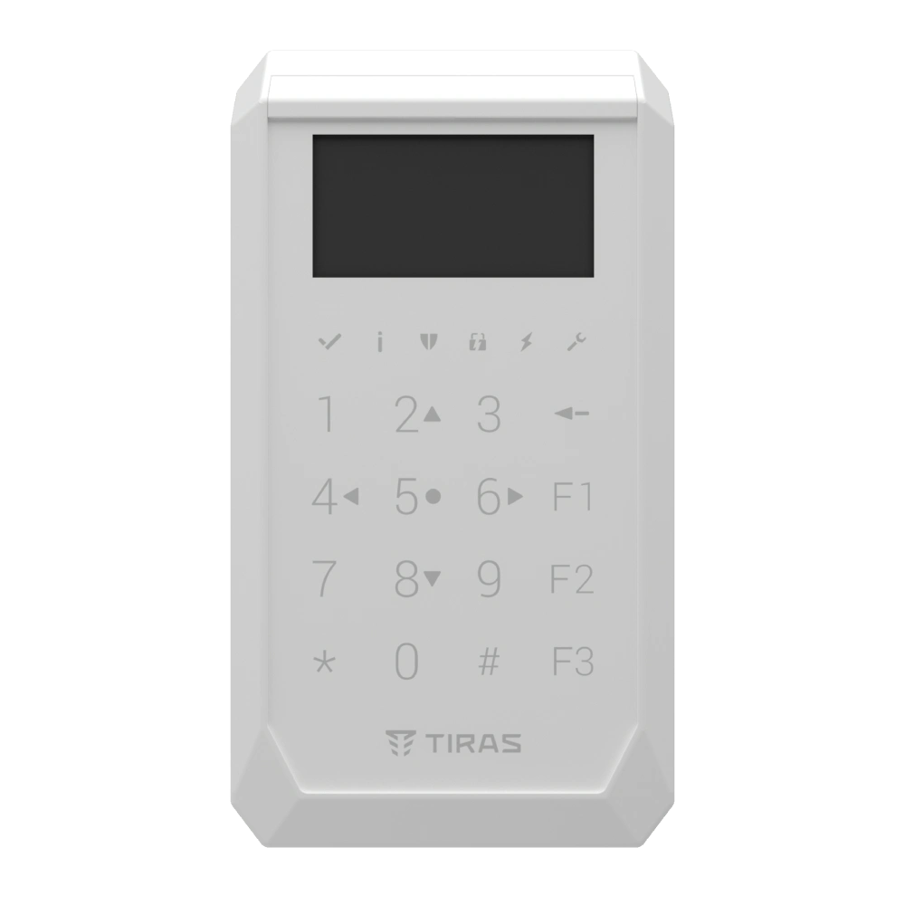 Сенсорна клавіатура OLED Тирас Tiras K-PAD OLED (white)