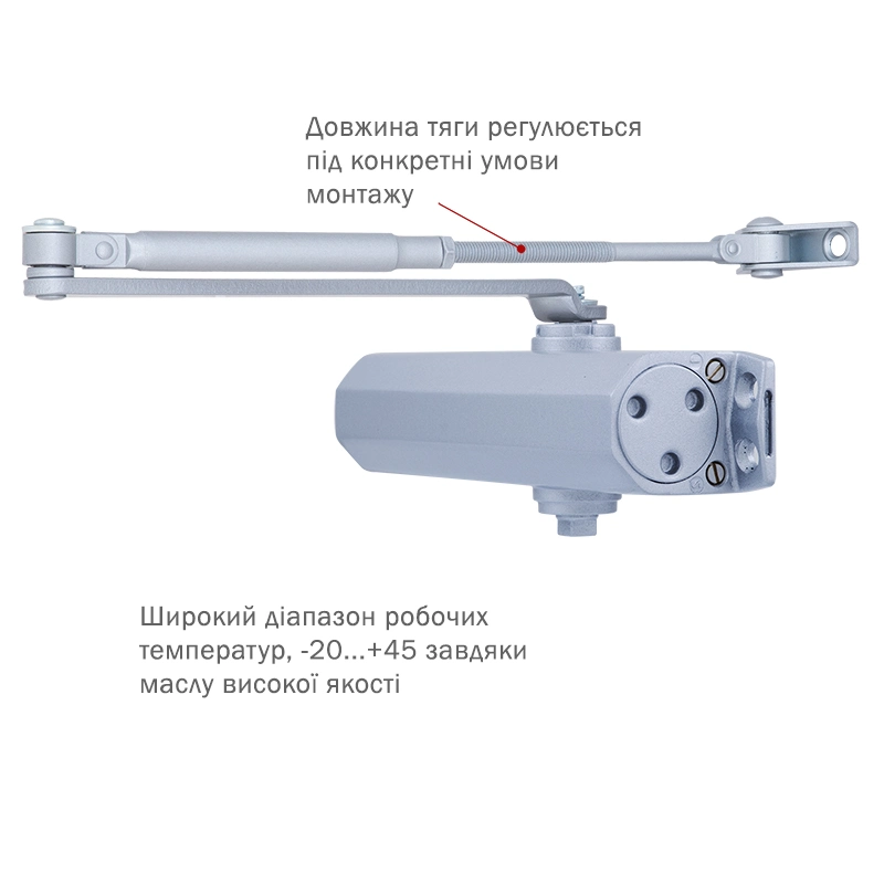 Доводчик RYOBI *1500 D-1554 SILVER - Фото 2