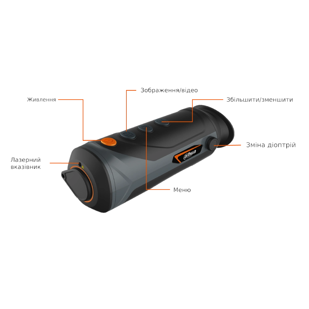 ТЕПЛОВИЗИОННЫЙ МОНОКУЛЯР Dahua TPC-M60-B25-G - Фото 3