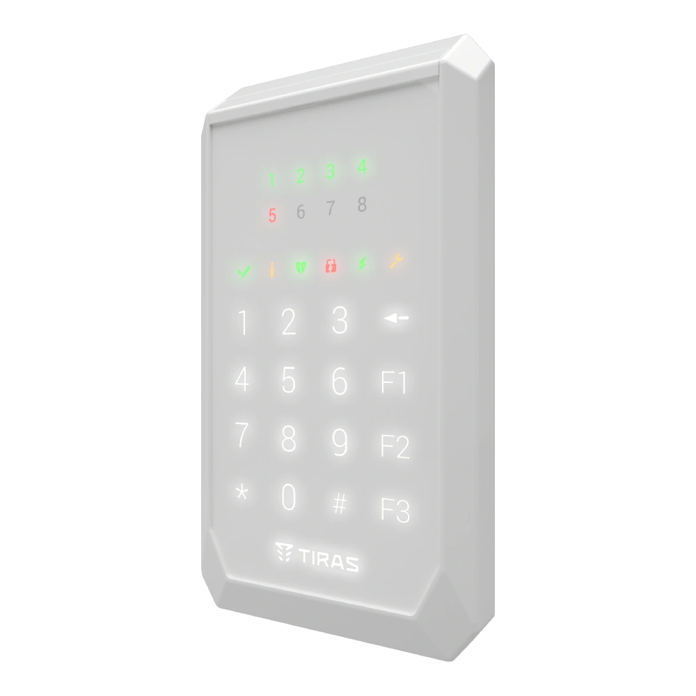 Клавиатура Tiras K-PAD8 (white) - Фото 4