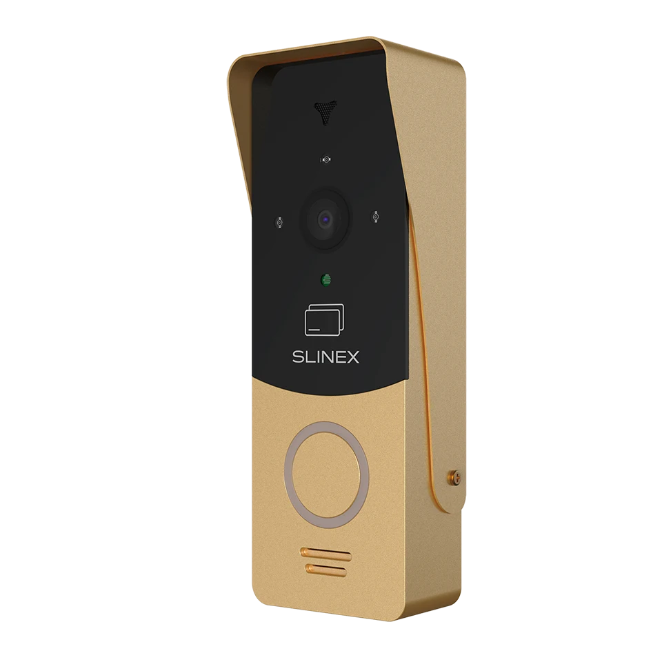 Виклична панель Slinex ML-20CRHD (Black/Gold) зі зчитувачем EM-Marine