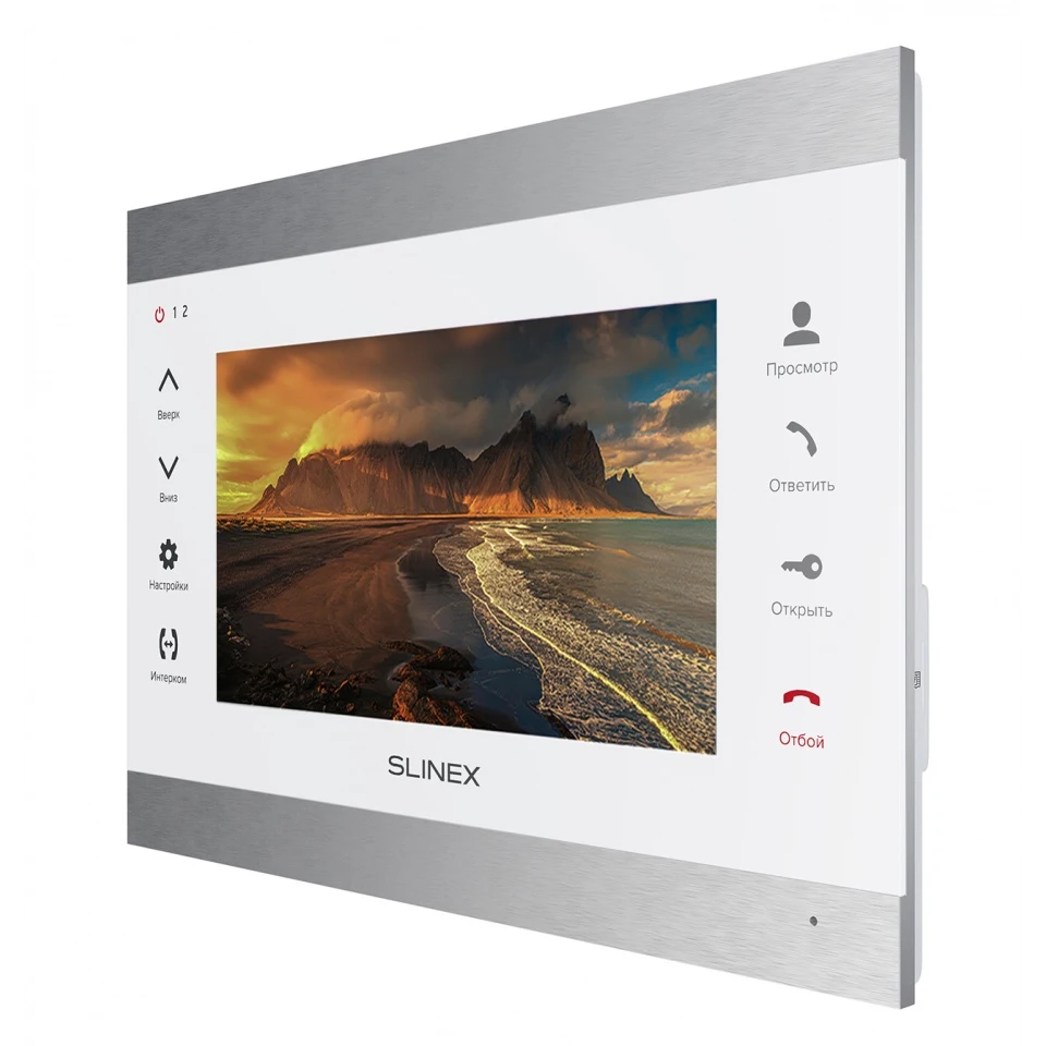 Видеодомофон 7&rdquo; Slinex SL-07IPHD (Silver/White) - Фото 2