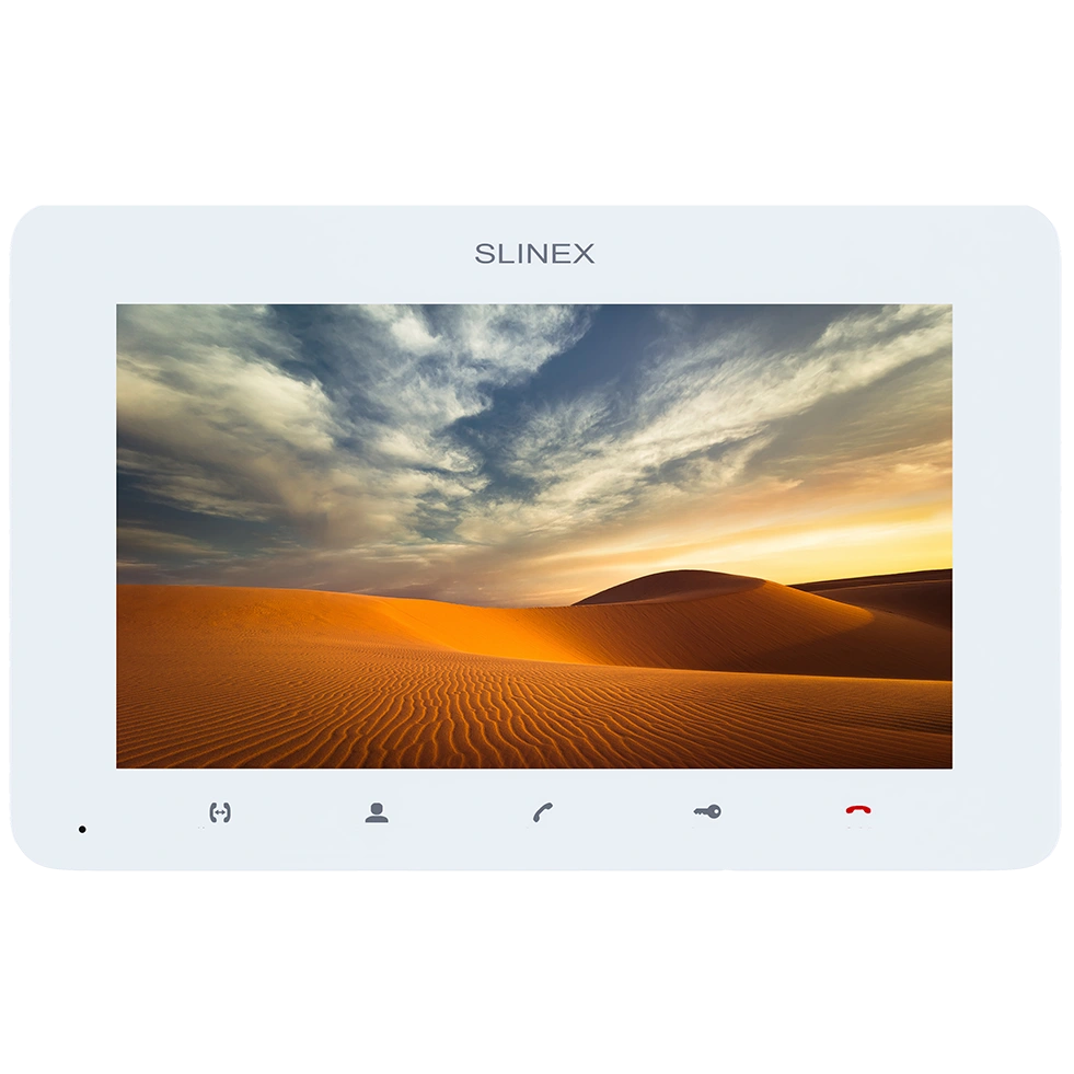 Комплект видеодомофона 7&rdquo; Slinex ML-17HD (Black) + SM-07MHD (White) - Фото 4
