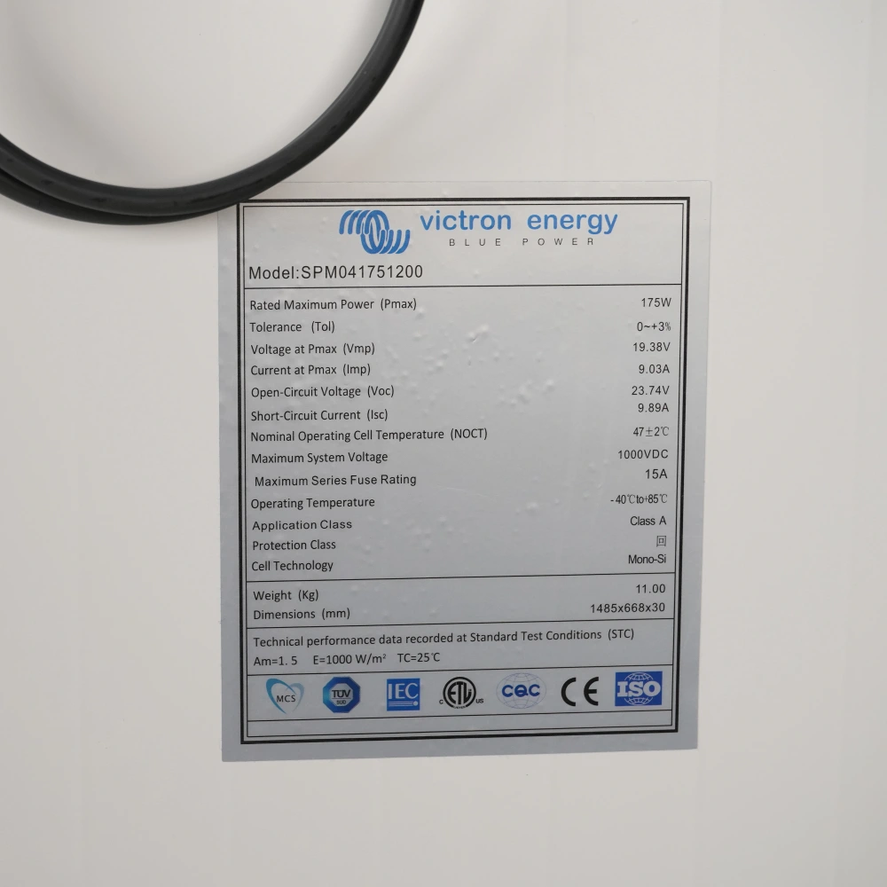 PV модуль Victron Energy Victron Energy 175W-12V 4a, 175Wp, Mono - Фото 4
