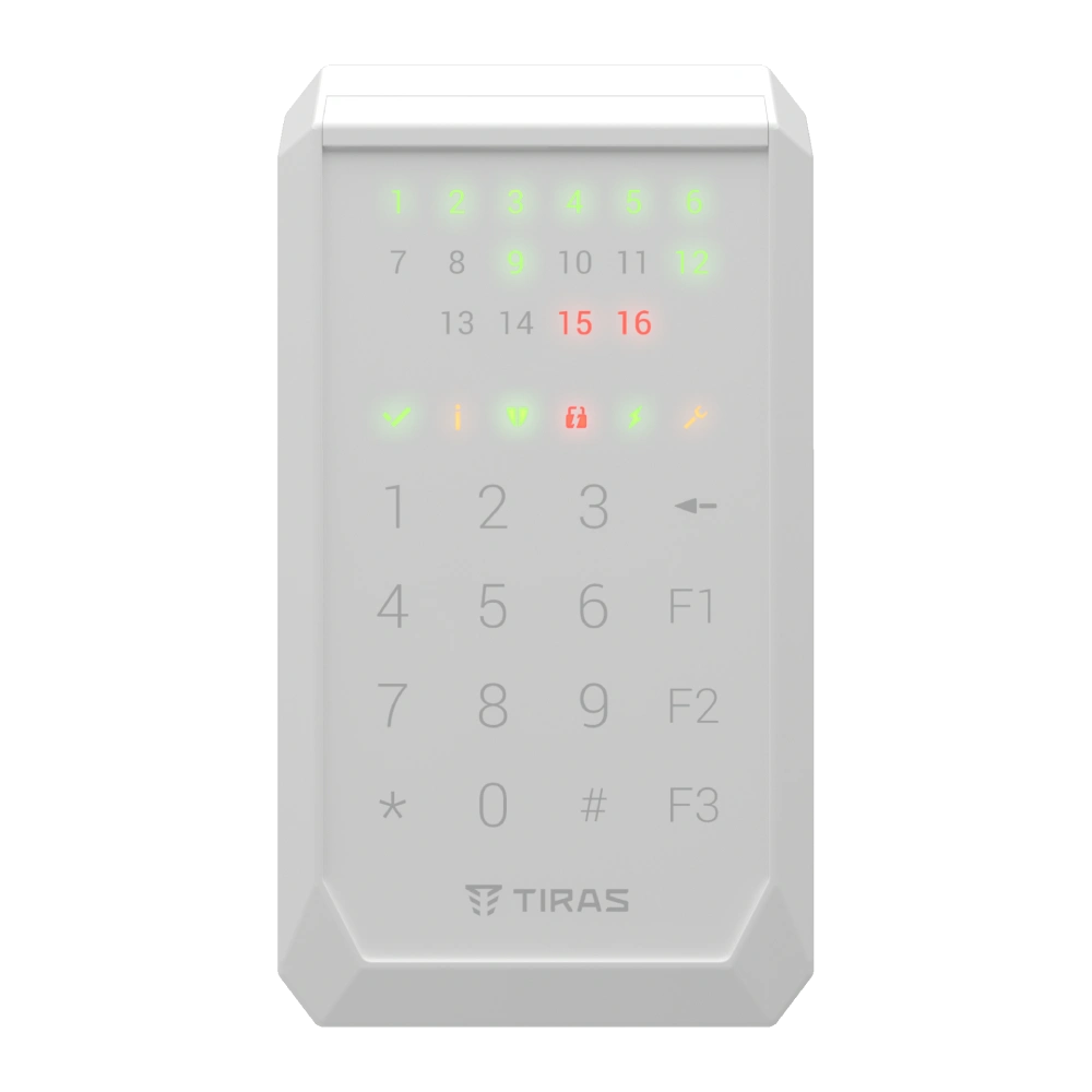 Клавіатура Тирас Tiras K-PAD16+(white)