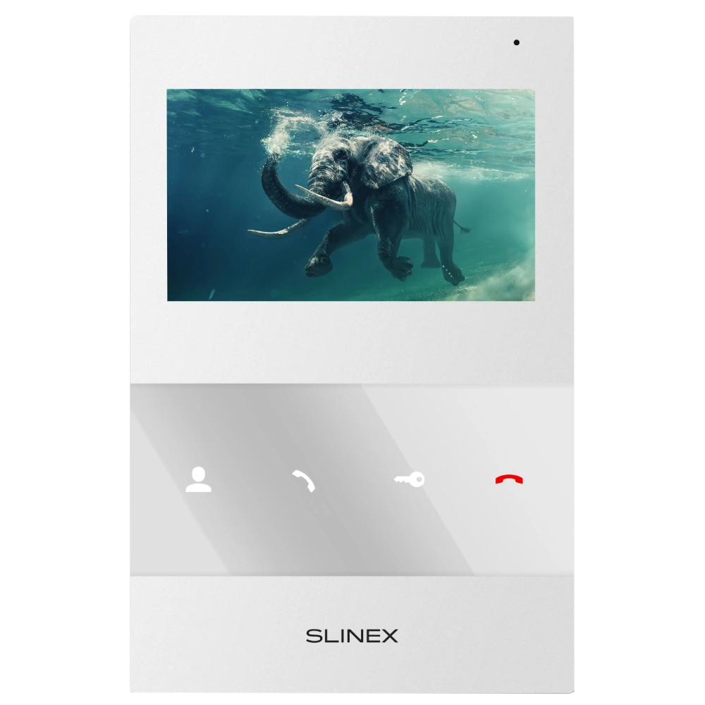 Комплект видеодомофона 4&rdquo; Slinex ML-16HD (Black) + SQ-04M (White) - Фото 3