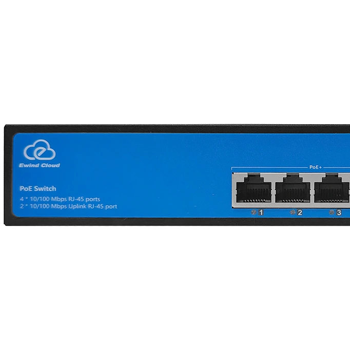 Комутатор 6 портів некерований Ewind EW-ES2006CF-AP PoE